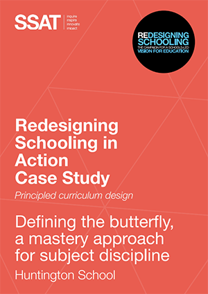 Principled curriculum design: Defining the butterfly, a mastery approach for subject discipline Principled curriculum design: Defining the butterfly, a mastery approach for subject discipline