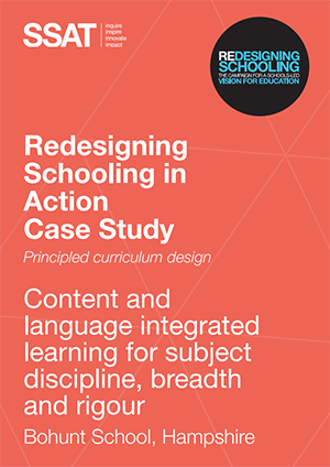 Principled curriculum design: Content and language integrated learning for subject discipline, breadth and rigour Principled curriculum design: Content and language integrated learning for subject discipline, breadth and rigour