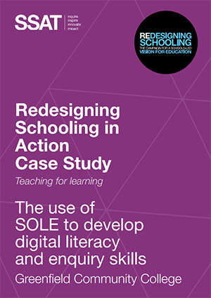 Teaching for learning: The use of SOLE to develop digital literacy and enquiry skills