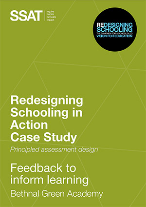 Principled assessment design: Feedback to inform learning – Bethnal Green Academy Principled assessment design: Feedback to inform learning – Bethnal Green Academy