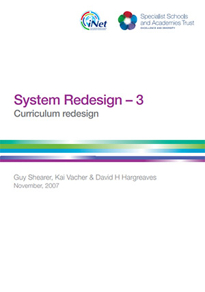 System Redesign – 3: Curriculum redesign