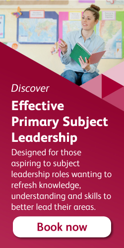 Discover – Effective Primary Subject Leadership Discover – Effective Primary Subject Leadership